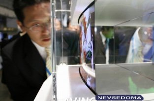 Новинка от Sony - OLED-дисплеи толщиной 0,3 мм (5 фото)