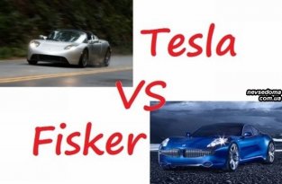 Компания Tesla подала в суд на новичка Fisker (10 фото)