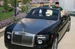 Рамзан Кадыров и его машины (17 фотографий)