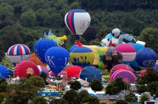 Фестиваль воздушных шаров в Бристоле (24 фото)
