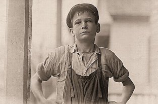 Детский труд в Америке (69 фотографий)