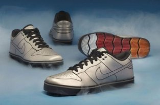 Кроссовки DeLorean Nike Dunk (11 фото)