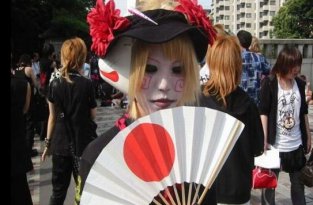 Девушки-готы из Японии (20 фото)