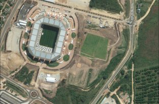 Стадионы в ЮАР (10 фото)