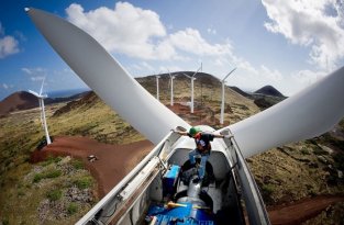 Использование силы ветра для производства электроэнергии (21 фото)