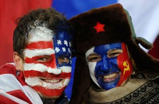 Холодная война на спортивном поле: Матч по регби между Россией и США (10 фото)