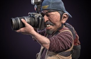 3D-портреты (25 фото)