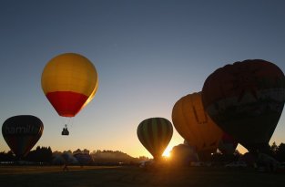 Воздушные шары над Вайкато (13 фото)