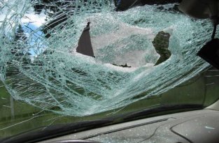 Несчастный случай на дороге (10 фото)