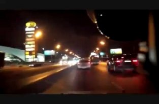 ДТП на Ярославском шоссе в Москве и опять шашки