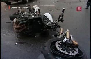Водителя скорой помощи сбил мотоциклиста насмерть