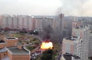 Взрыв машины на Братиславской
