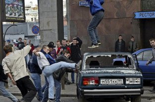 Самые крупные массовые беспорядки в Москве с начала века