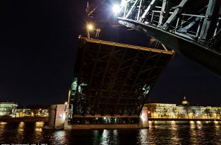 Как устроен Дворцовый мост в Санкт-Петербурге (63 фото)