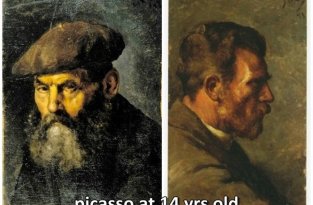 Эволюция творчества Пабло Пикассо (8 картин)