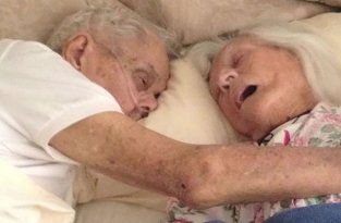 Пожилая американская пара скончалась в объятиях друг друга с разницей в несколько минут (7 фото)