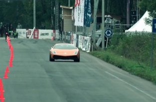 402 км в час на Lamborghini LP570-4