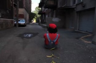 Марио на картинге в реальной жизни