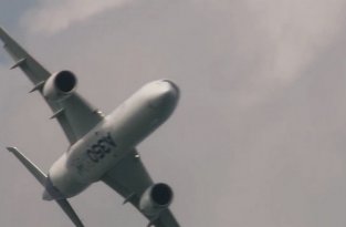 Демонстрационный полет на Airbus A350