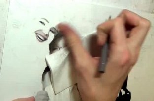 Рисуем копию селфи с церемонии «Оскара»
