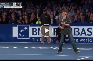 12-летний мальчик обыграл легенду мирового тенниса