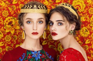 Яркие фотографии девушек в традиционных нарядах, передающие всю красоту славянской культуры (11 фото)