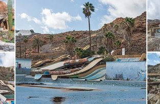 Заброшенный аквапарк, который скоро снесут (13 фото)