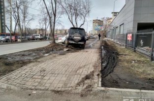 Автомобилисты Екатеринбурга, которым плевать на правила парковки (32 фото)