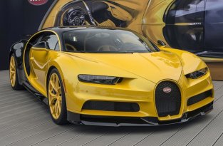 Распаковка первого в США Bugatti Chiron (14 фото + 1 видео)