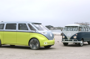Легендарный микроавтобус Volkswagen возвращается, и он будет электрическим (2 фото)
