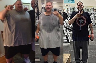 Минус 190 кг за 700 дней и другие истории похудения (16 фото)