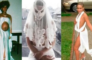 20 невест, которых вам захочется срочно переодеть (21 фото)