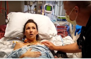 Девушка делает свой первый вдох после пересадки лёгких (2 фото + 1 видео)
