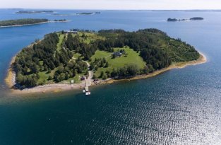 Каулбек — остров с особняком в Канаде, который может стать вашим за 7 миллионов долларов (9 фото + 1 видео)