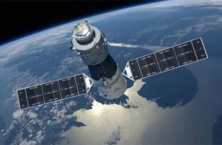На Землю рухнет токсичная космическая станция из Китая (1 фото)