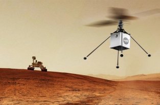 Вертолёт на Марсе (4 фото)