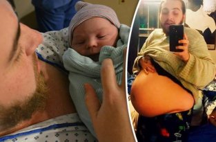 В США трансгендер впервые родил ребёнка (6 фото)