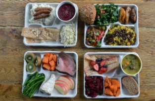 Что едят школьники по всему миру? 9 примеров школьных обедов разных стран (10 фото)