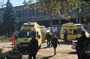 Трагедия в Керчи: взрыв в колледже унес жизни десяти человек (5 фото + 1 видео)