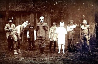 Действительно жуткие наряды на Хэллоуин 1930-х годов (26 фото)