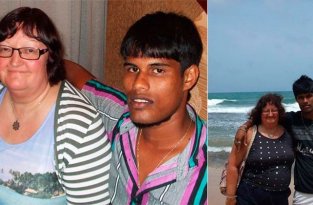 Пенсионерка из Британии «купила» себе жиголо из Шри-Ланки за $115 тыс, но его убили (5 фото)