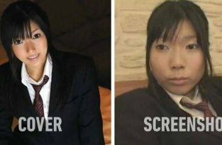 Большая разница: японские порноактрисы на обложках и в жизни (17 фото)