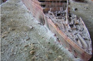 Диорама гибели Титаника (12 фото)