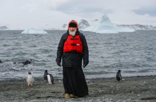 Фото патриарха Кирилла и пингвинов стало поводом для новых фотожаб (15 фото)