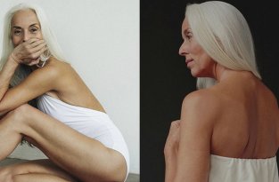 61-летняя модель Ясмина Росси снялась в рекламе купальников (8 фото)