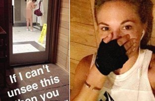 Пользователи сети раскритиковали модель Playboy Дэни Мэтерс за публикацию снимка обнаженной женщины из раздевалки (фото)