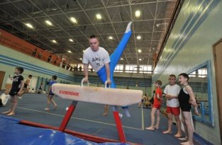 Воронежский гимнаст с синдромом Дауна завоевал 5 медалей на Всемирных играх для людей с синдромом Дауна (9 фото)