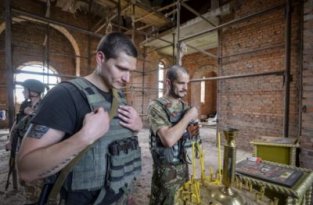За минувшие сутки 6 украинских солдат пали от руки террористов. Вечная память…