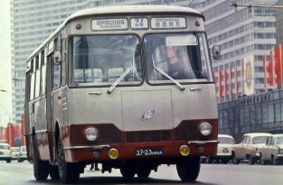 Автобусы из СССР - серийные и экспериментальные (16 фото)