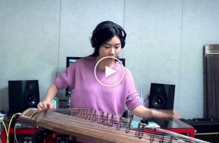Нестареющий хит Джими Хендрикса на корейском традиционном 12-струнном инструменте